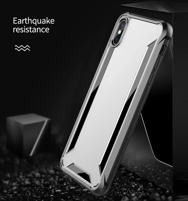 VAKUĀ® For Apple iPhone X / XS Hybrid Protective Clear Case Back Cover - Image 4