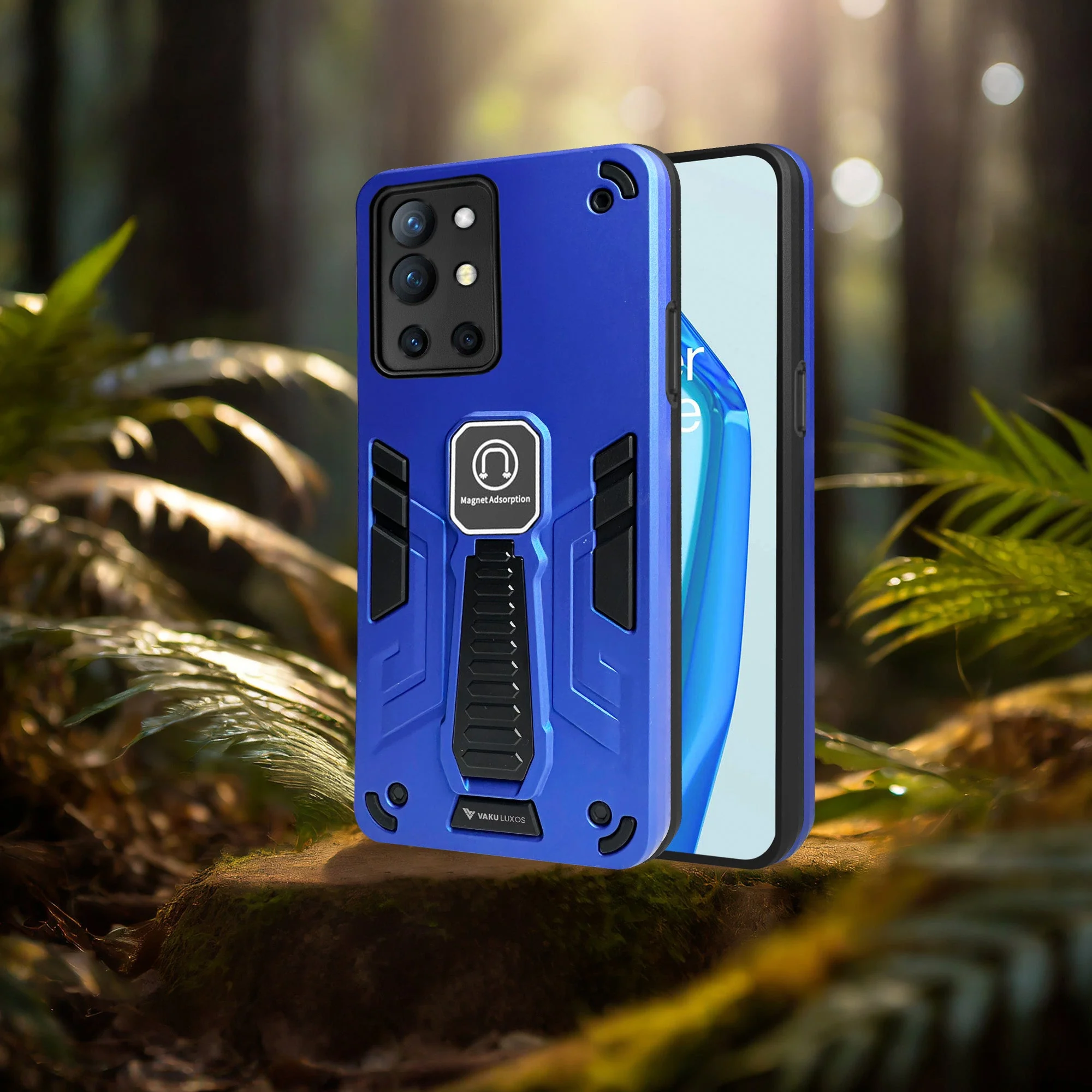Vaku ® OnePlus 9R Valor Military Grade Shockproof Back Cover - Image 5