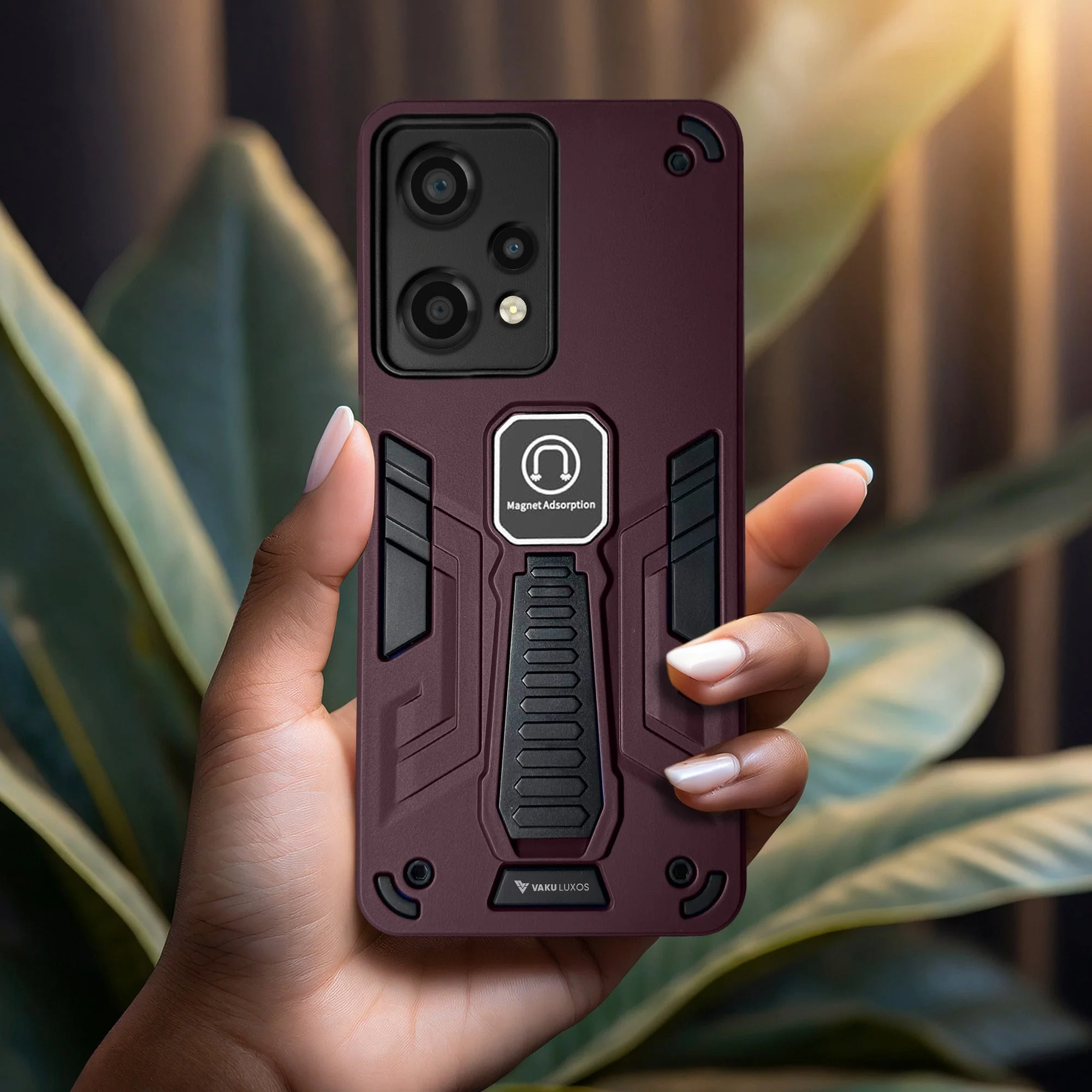 Vaku ® OnePlus Nord CE 2 Lite 5G Valor Military Grade Shockproof Back Cover - Image 3