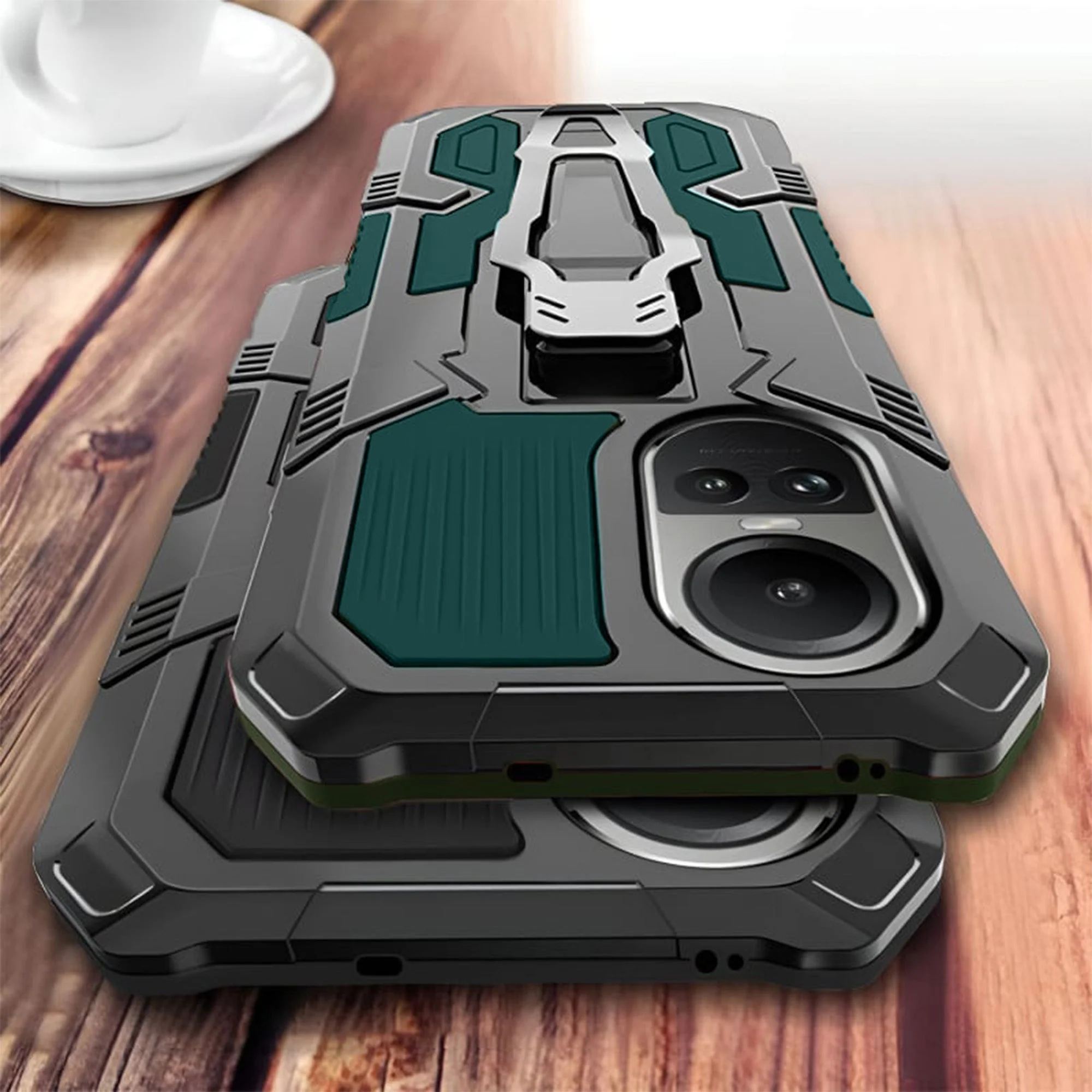 Vaku ® Oppo Reno10 5G Vanguard Military Grade Back Cover - Image 13