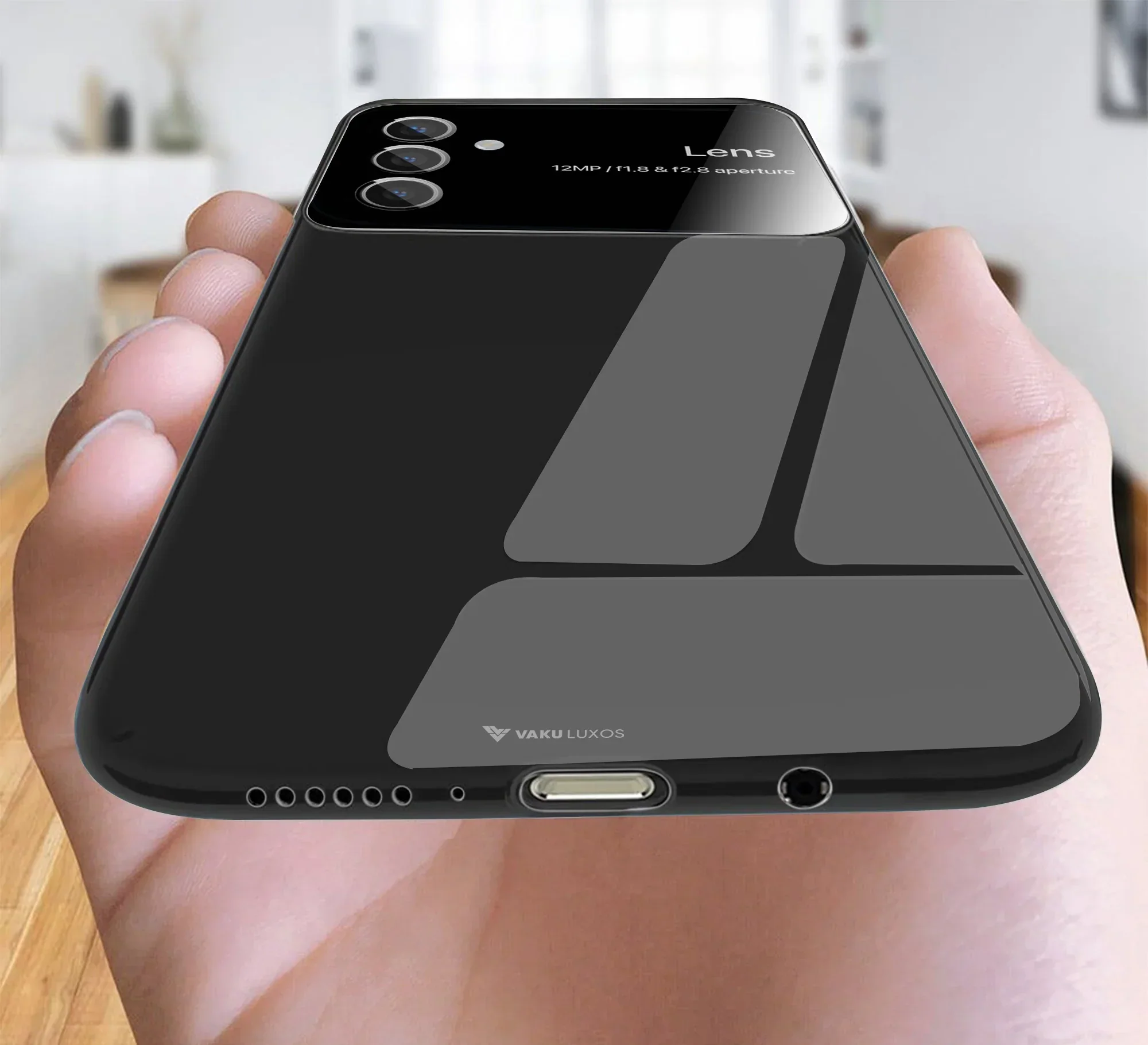Vaku ® Samsung Galaxy A24 4G Glazed Polarized Camera Lens Protector Back Cover - Image 7