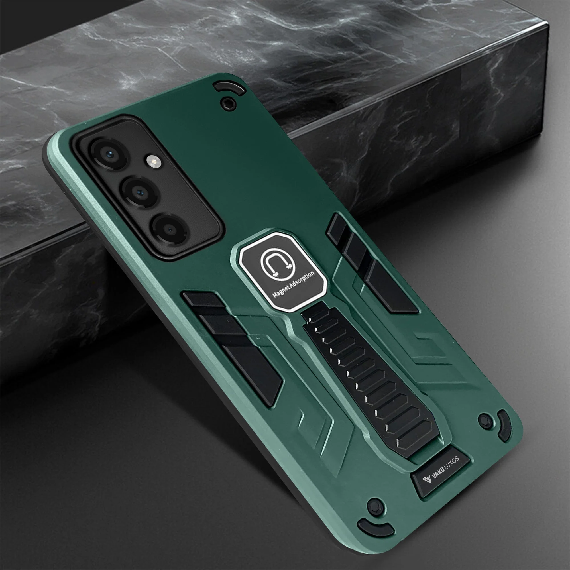 Vaku ® Samsung Galaxy A24 4G Valor Military Grade Shockproof Back Cover - Image 8