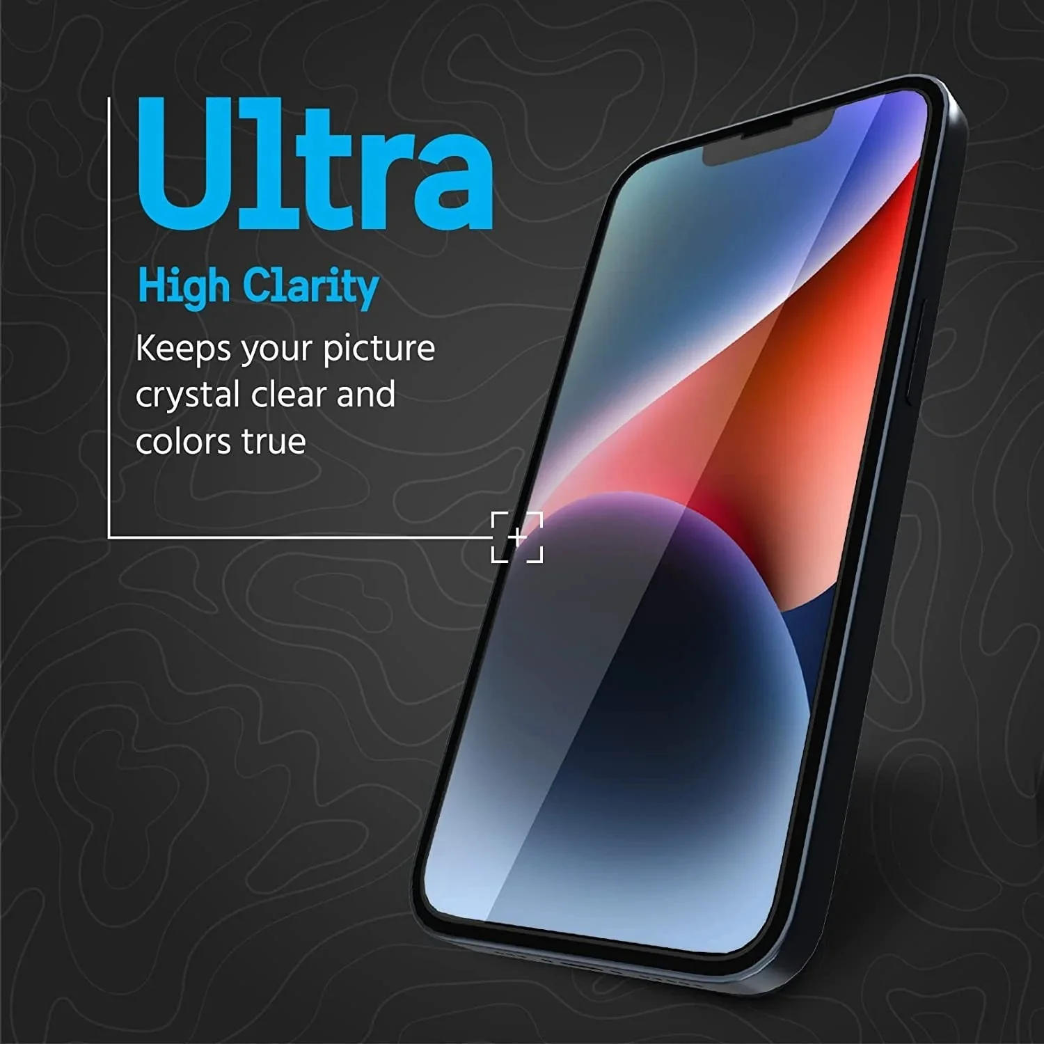 Vaku ® Screen Protector for Apple iPhone 14 Plus HD Tempered Glass