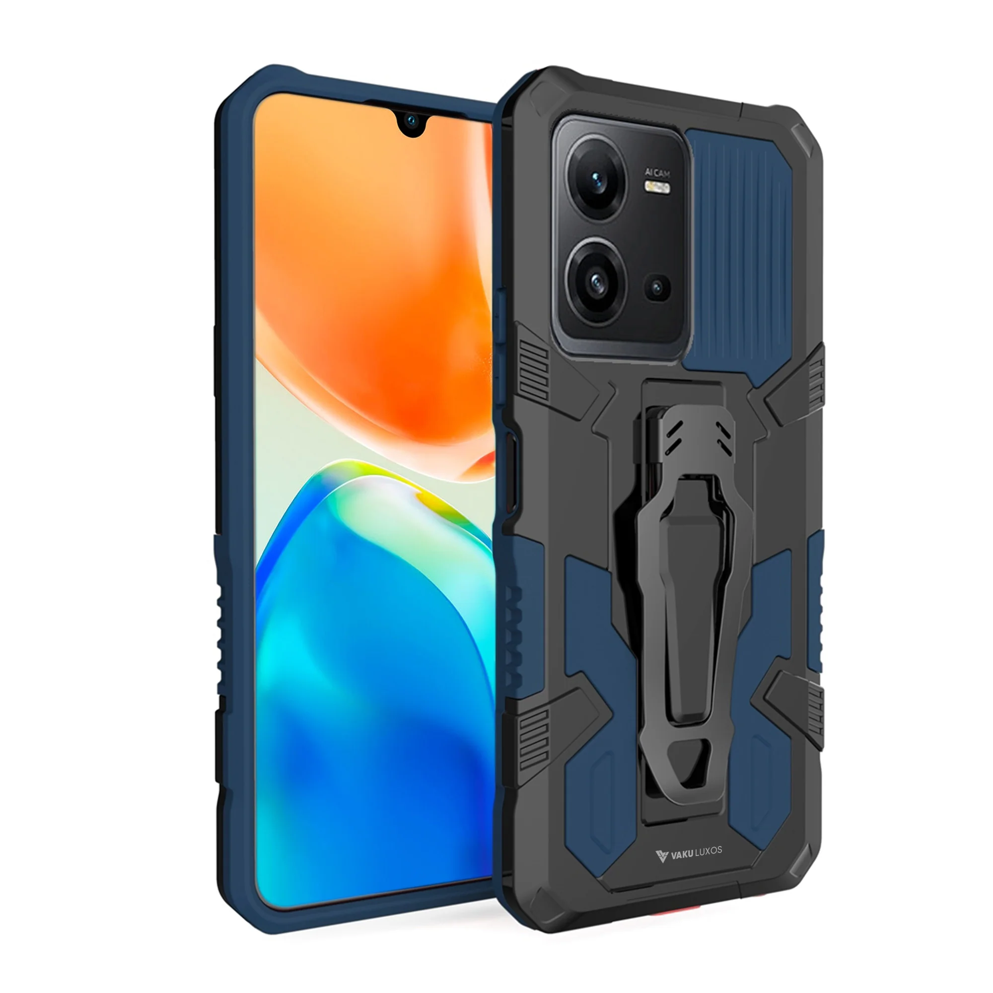 Vaku ® Vivo V25e Vanguard Military Grade Back Cover - Image 17