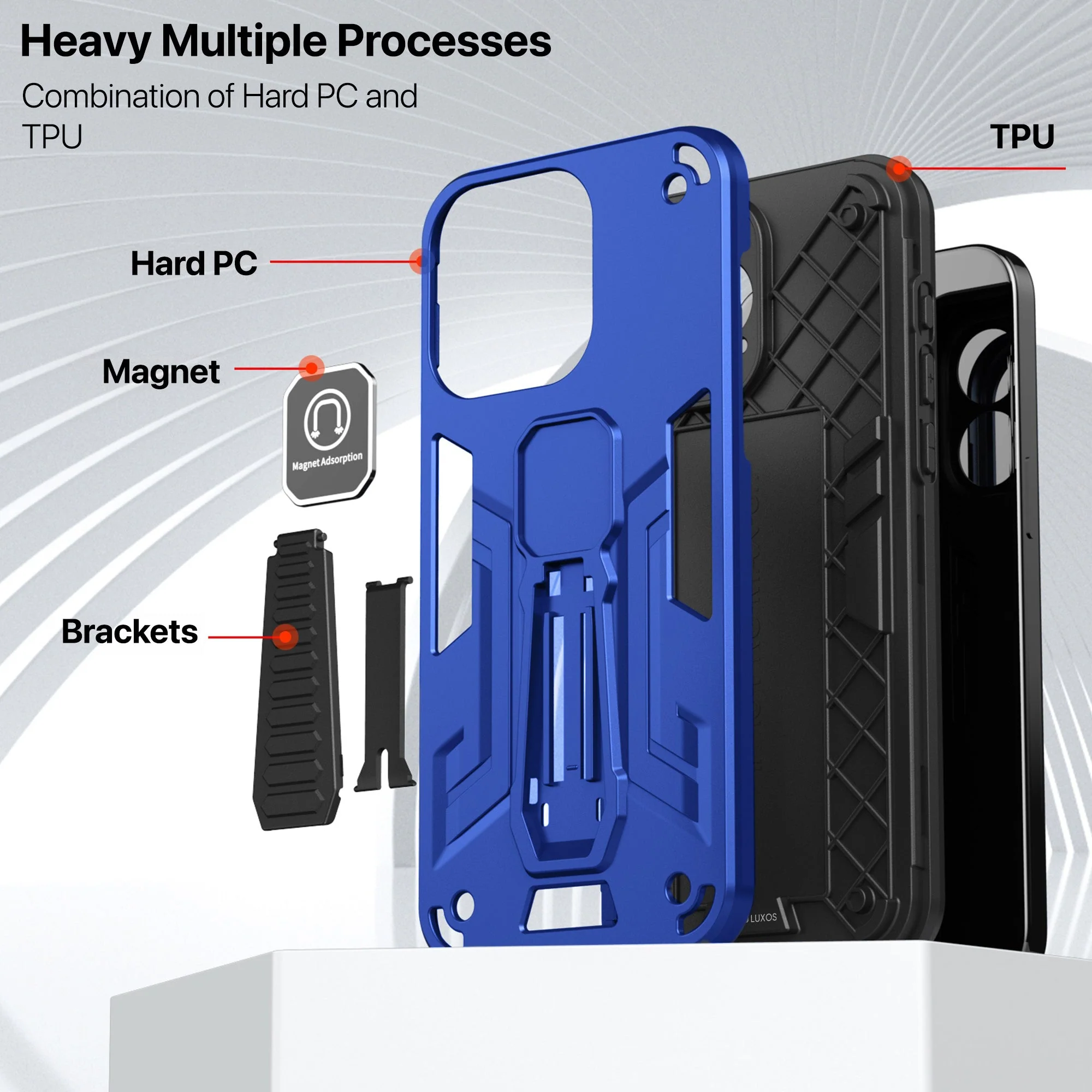 Vaku ® Vivo V29 5G Valor Military Grade Back Cover - Image 13