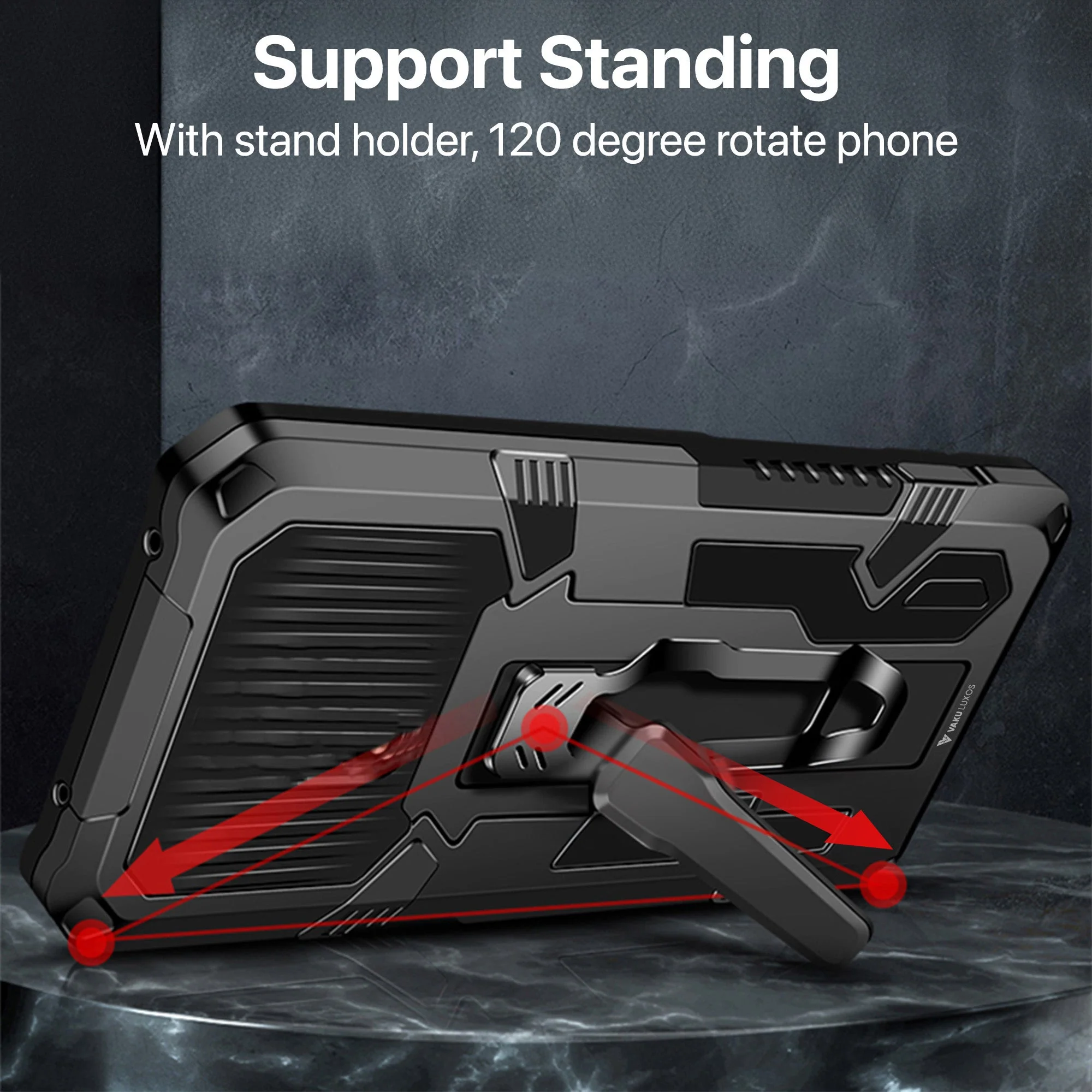 Vaku ® Vivo Y21 Vanguard Military Grade Back Cover - Image 12