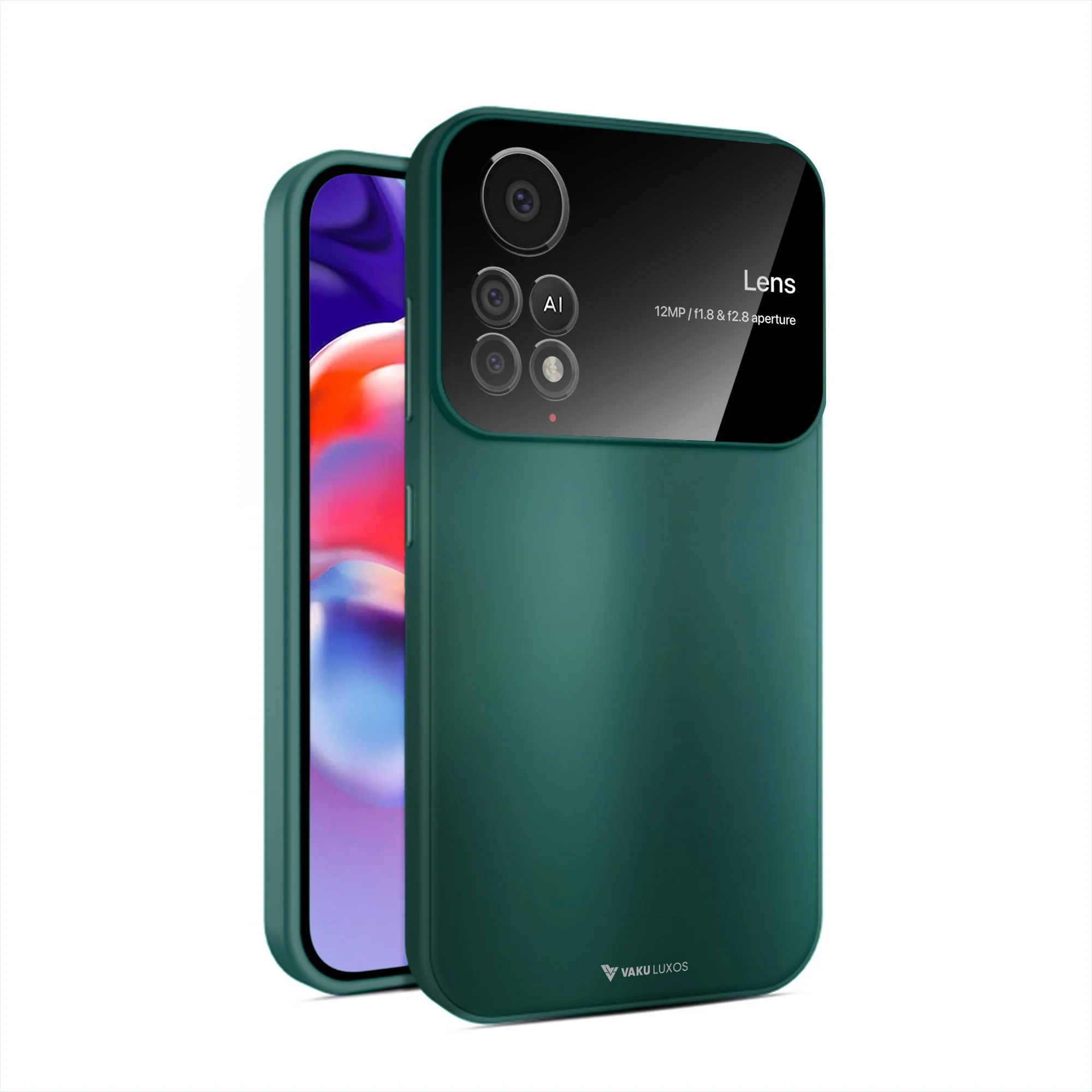 Vaku ® Xiaomi Redmi Note 11 Pro Plus Glazed Polarized Camera Lens Protector Back Cover - Image 15