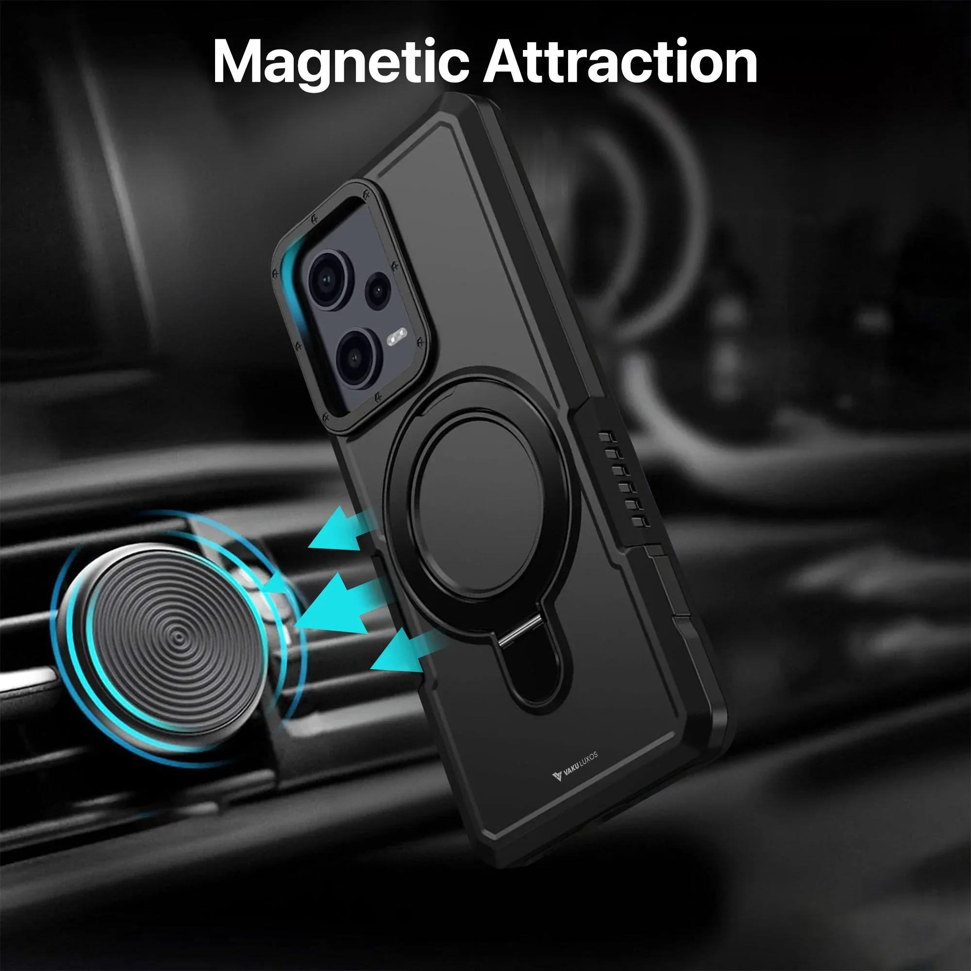 Vaku ® Xiaomi Redmi Note 12 Pro Plus 5G Astor Military Grade Armor Protective Back cover - Image 8