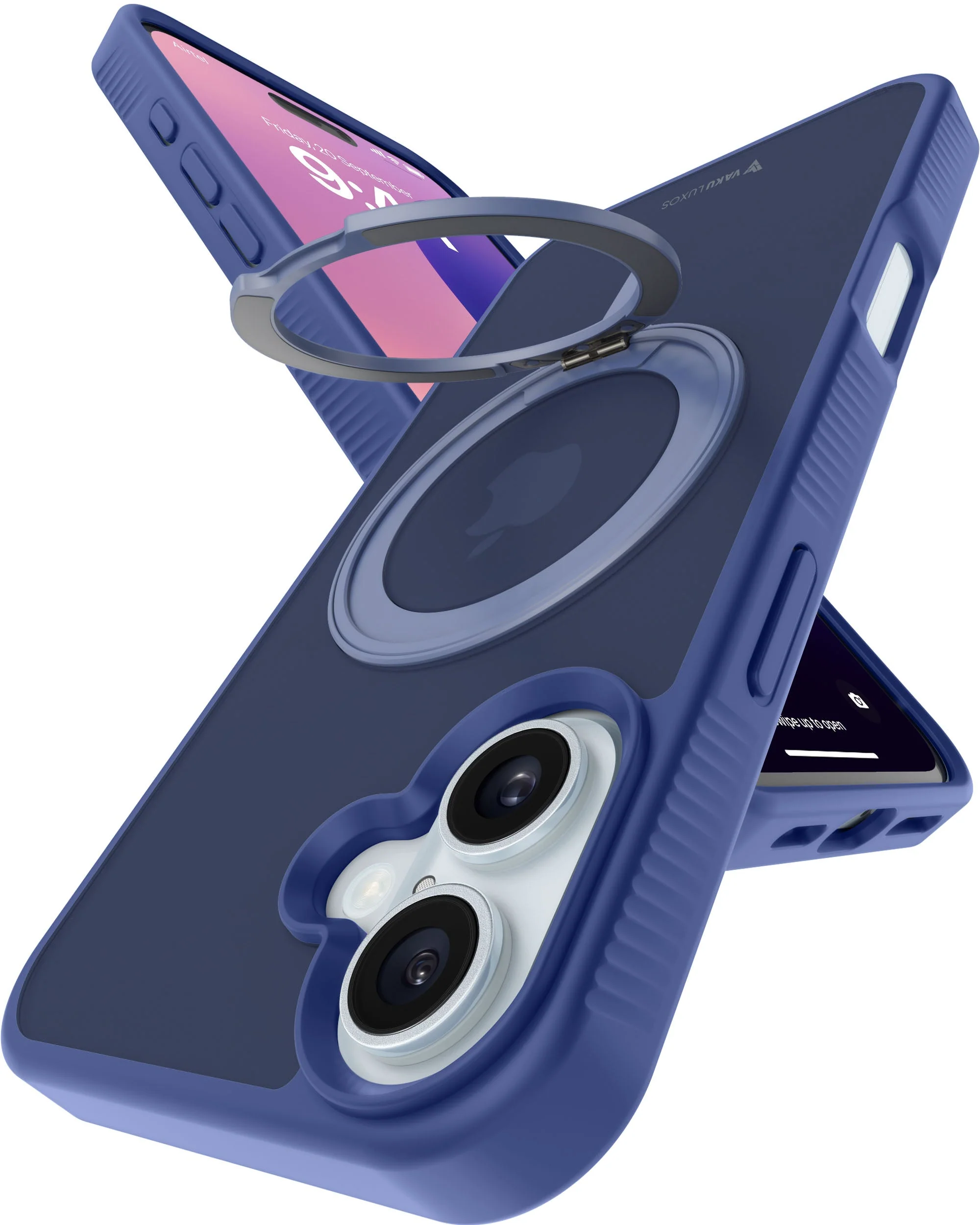 Vaku Luxos ® Apple iPhone 16 Plus Castros MagPro Military-Grade Protection Back Cover - Image 6