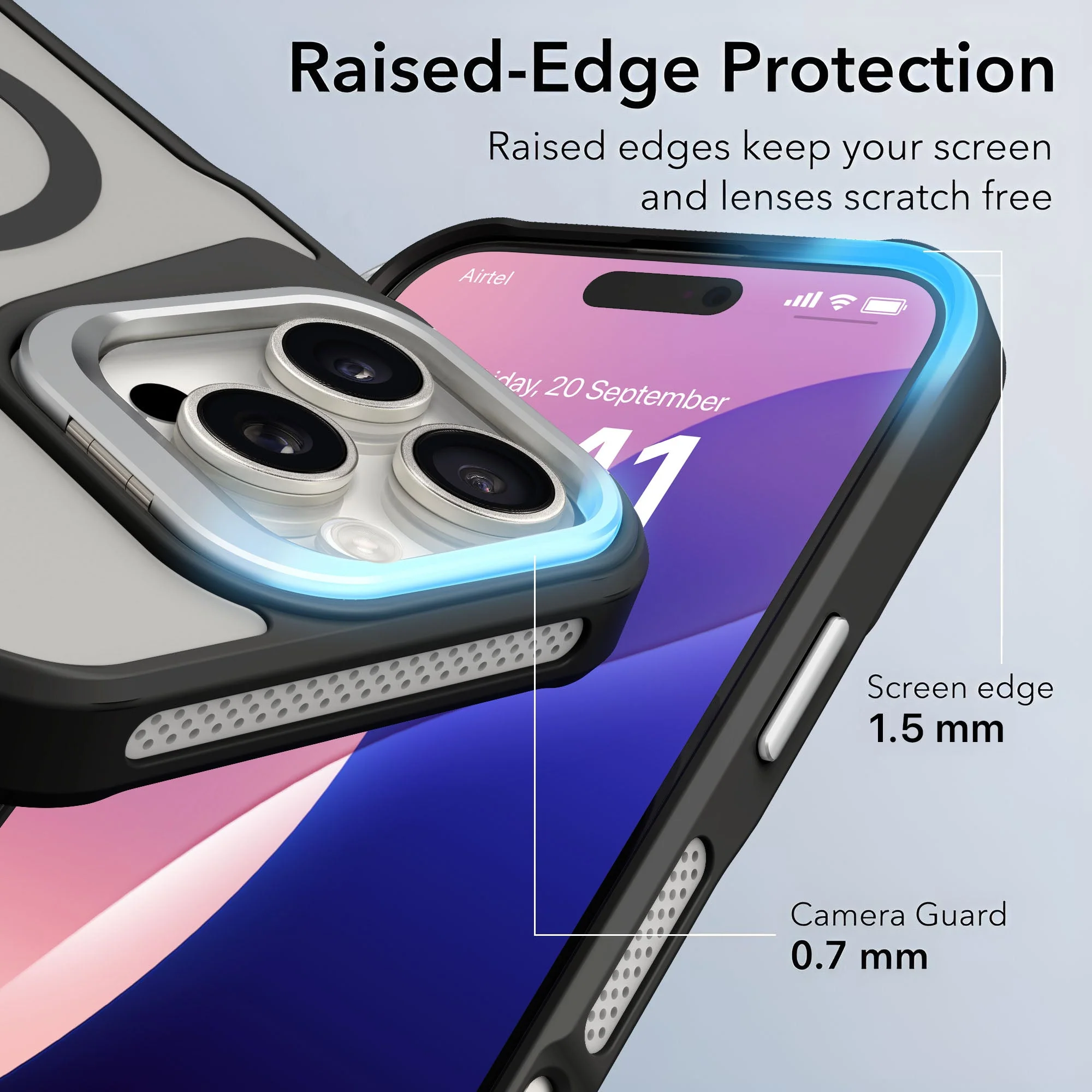 Vaku Luxos ® Apple iPhone 16 Pro Therox MagPro Translucent Back cover - Image 2