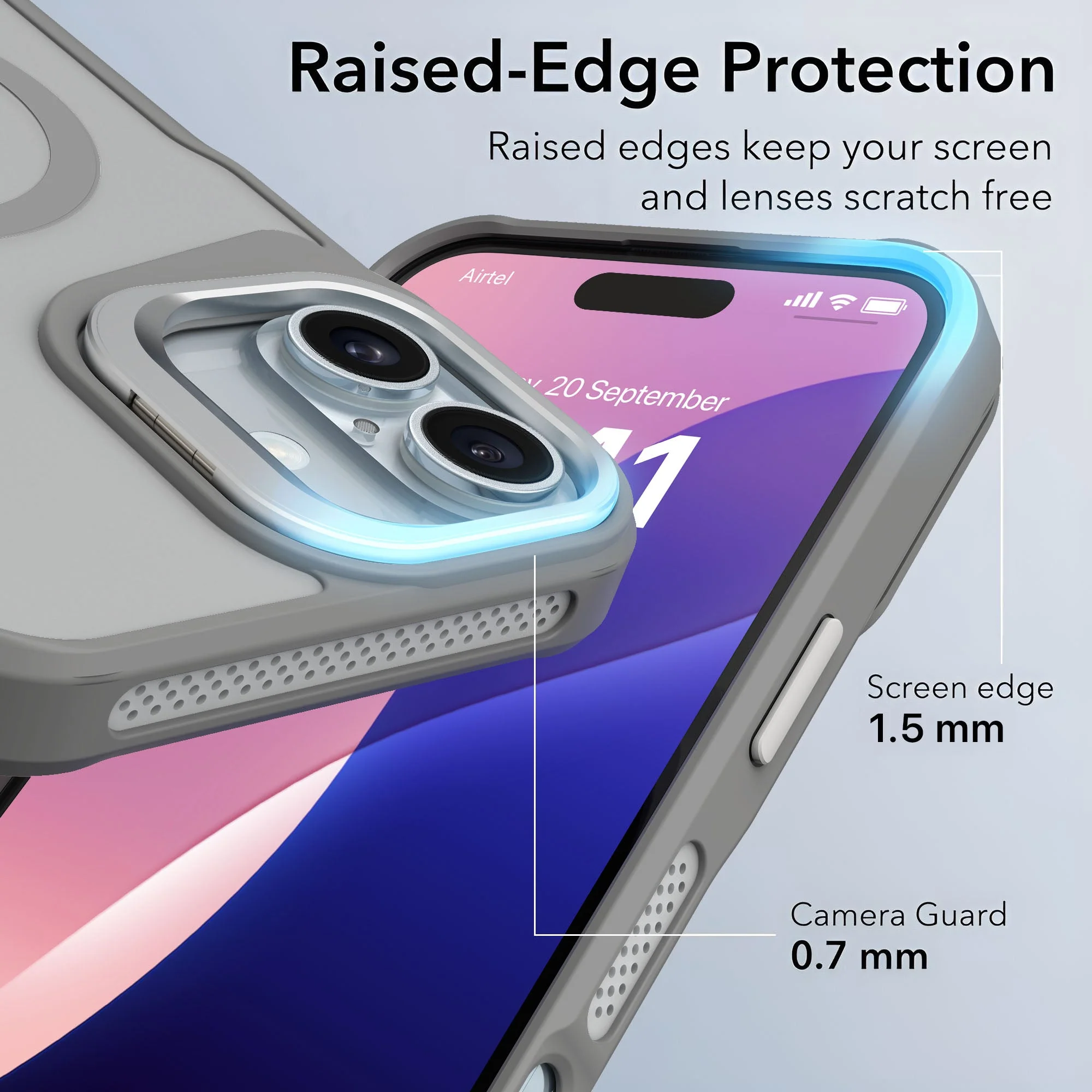 Vaku Luxos ® Apple iPhone 16 Therox MagPro Translucent Back cover - Image 2