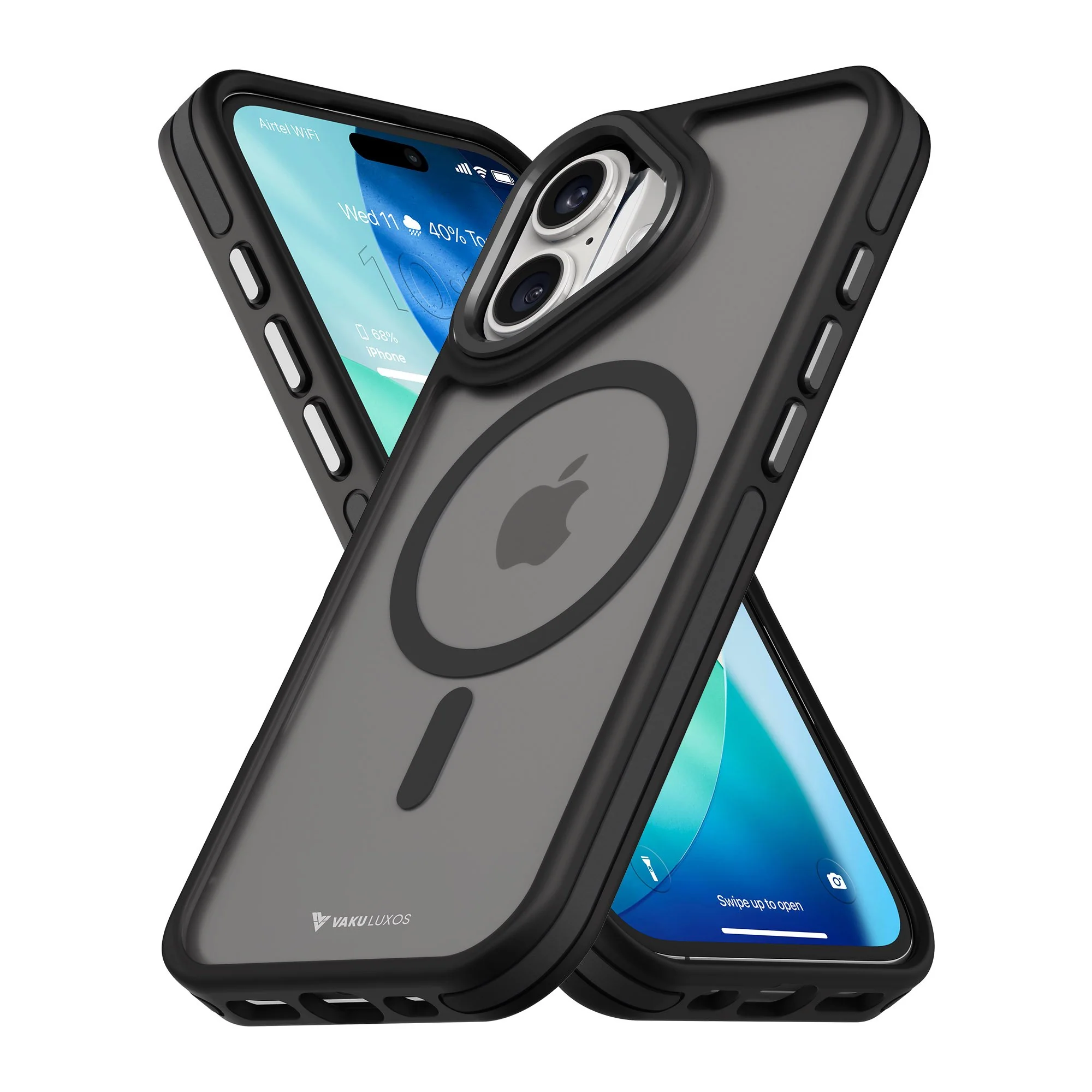 Vaku Luxos ® Apple iPhone 17 Avlon Magpro Translucent Back Cover