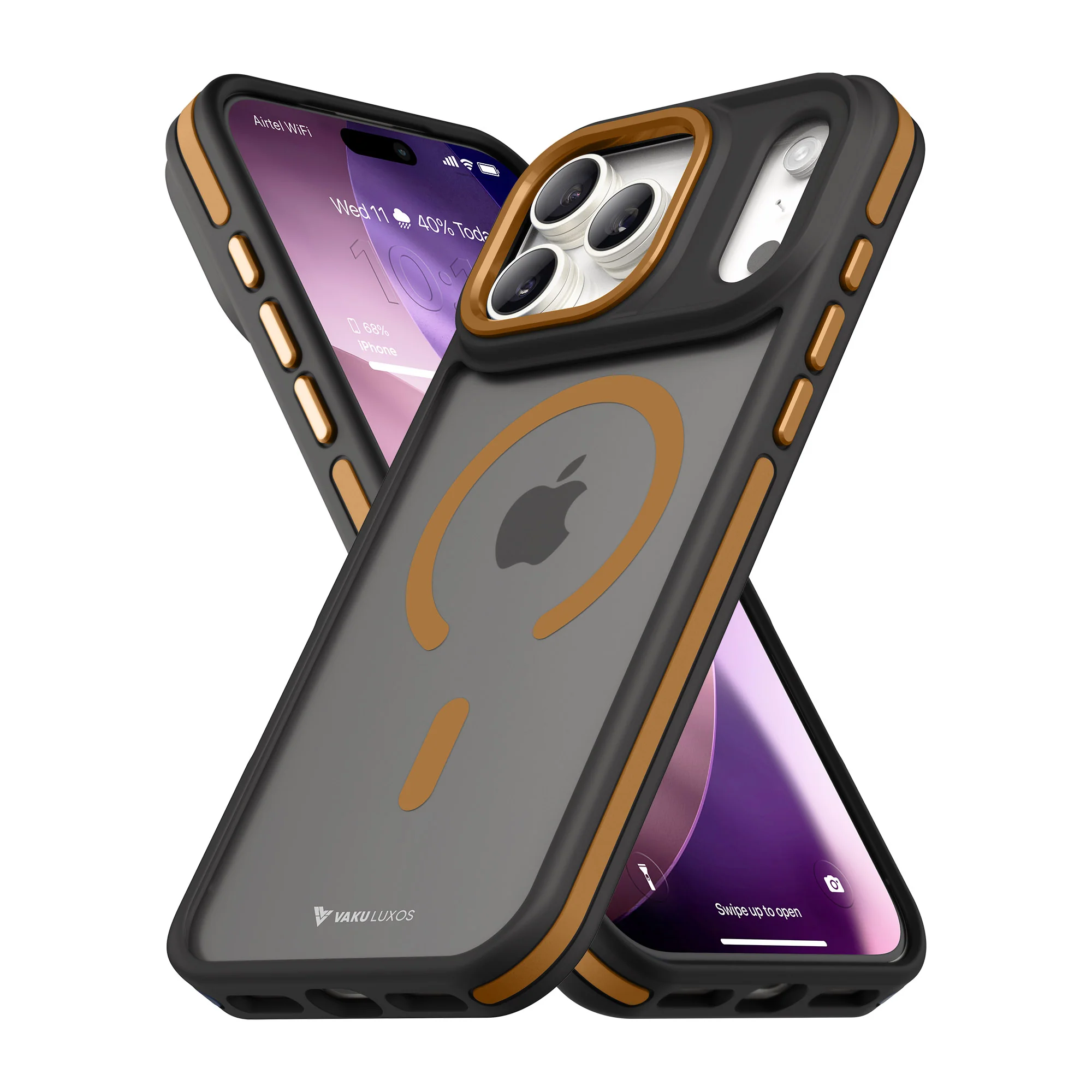 Vaku Luxos ® Apple iPhone 17 Pro Max Avlon Magpro Translucent Back Cover - Image 10