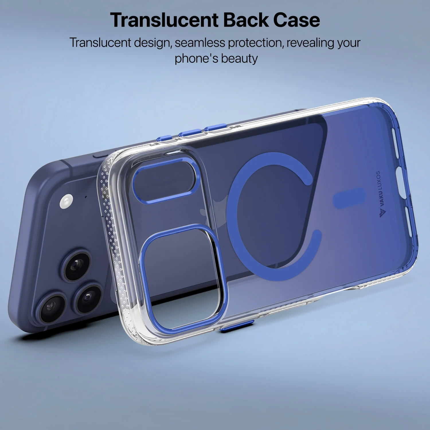 Vaku Luxos ® Apple iPhone 17 Pro Triton Magpro Dual Matte Tone Back Cover - Image 6