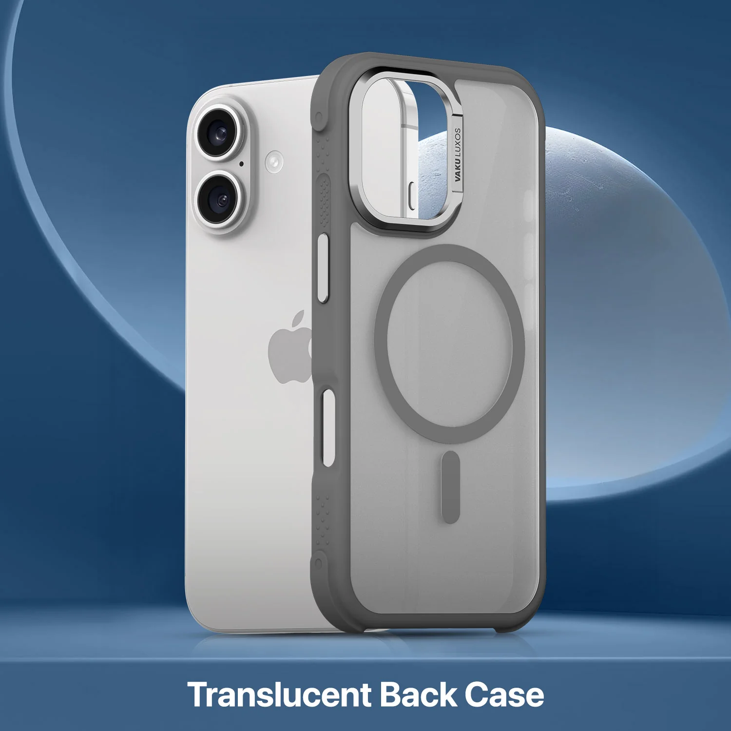 Vaku Luxos ® Apple iPhone 17 Thunder Magpro Translucent Back Cover - Image 2