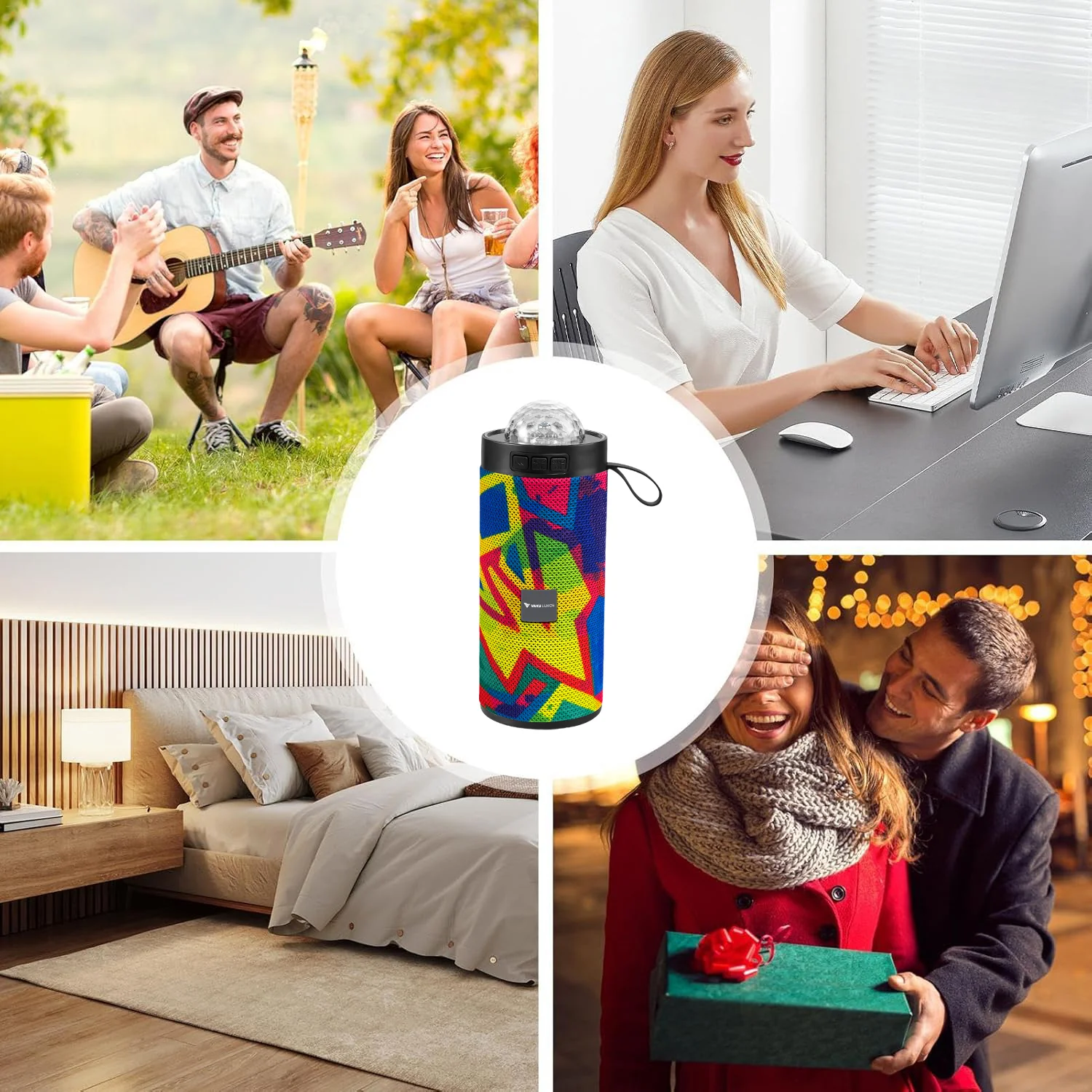 Vaku Luxos ® Groovio 15W Portable Bluetooth Party Speaker - Image 5