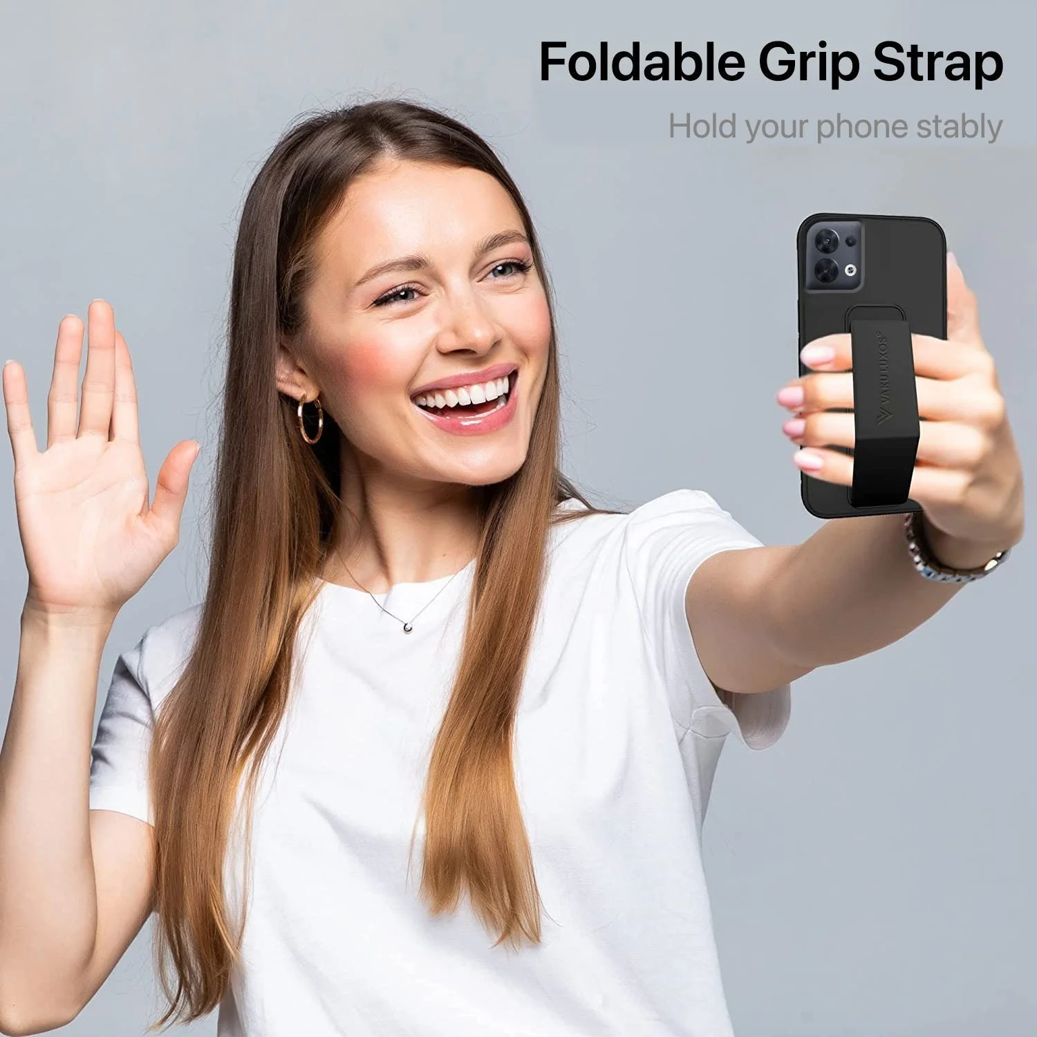 Vaku ® Oppo Reno8 Harbor Grip Multi-Functional TPU Back Cover - Image 6