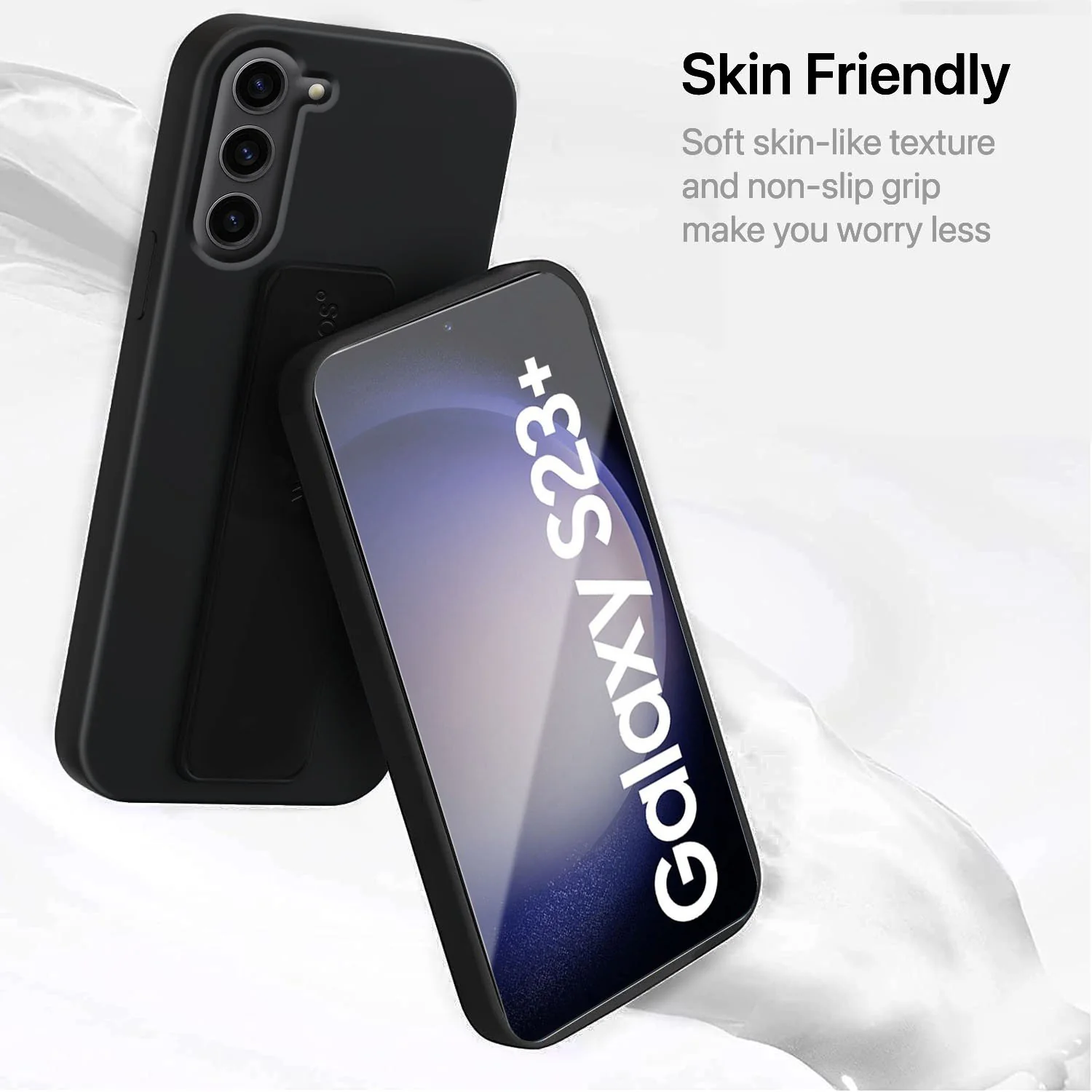 Vaku ® Samsung Galaxy S23 Plus Harbor Grip Multi-Functional TPU Back Cover - Image 11